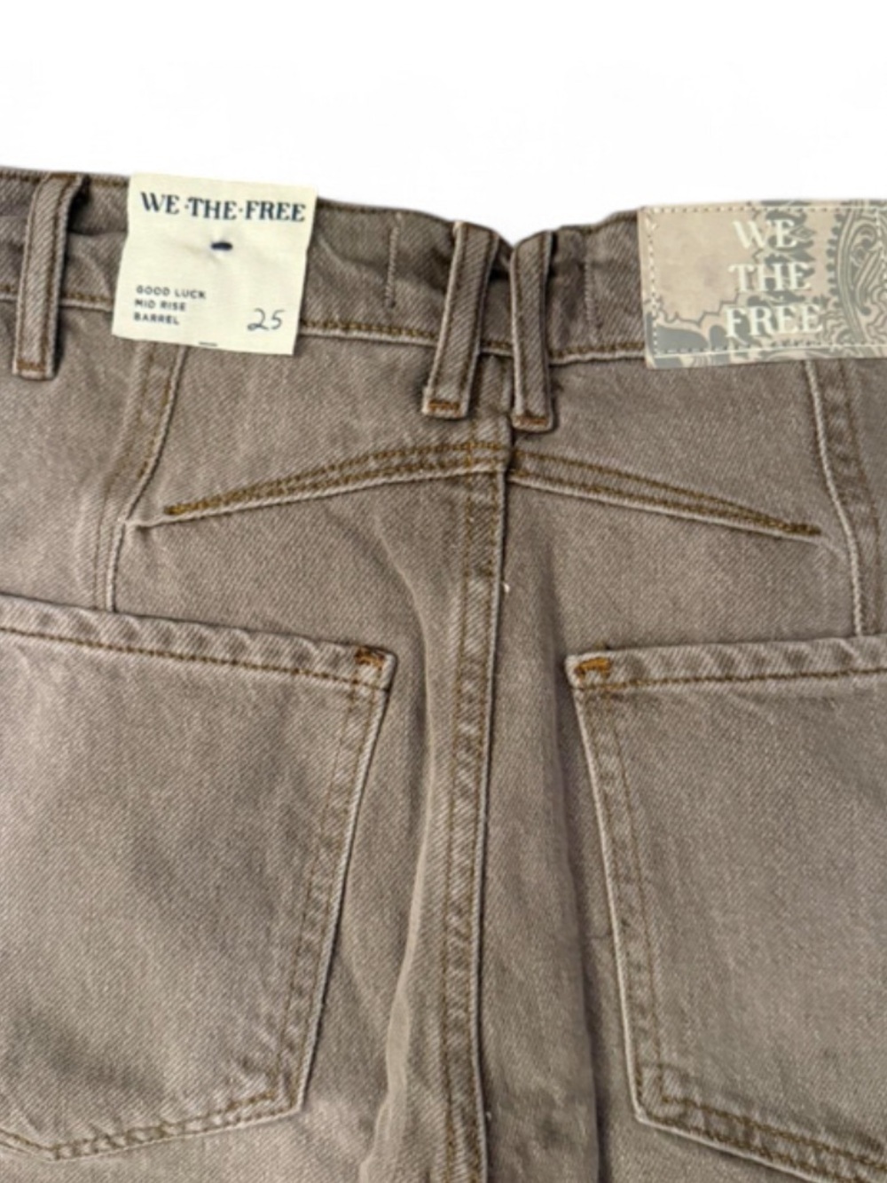 SOLD LIKE ITEMS IN CLOSET Free People We The Free Good Luck Mid Rise - Picture 8 of 8